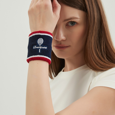 Breakpoint复古刺绣网球运动护腕