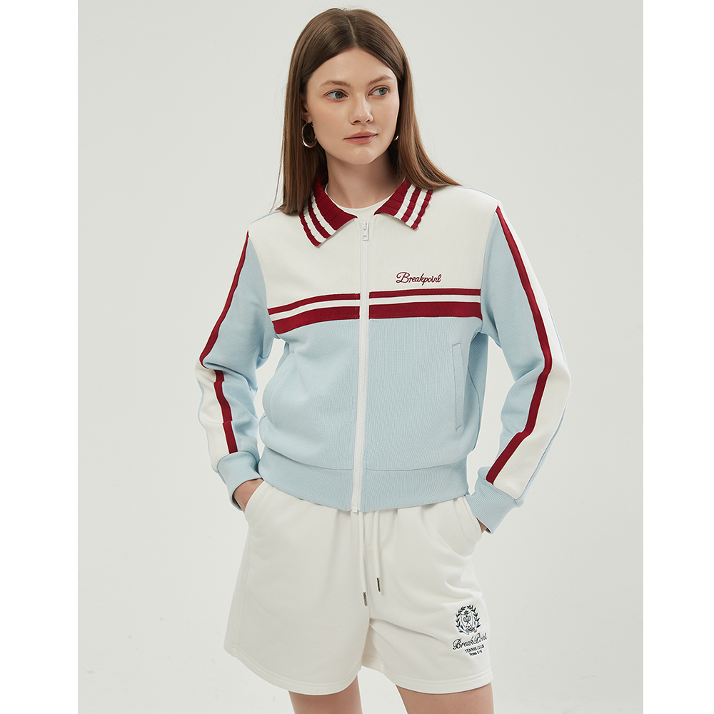 美式sportychic老钱风休闲外套