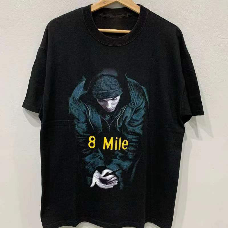短袖T恤暗黑痞帅男女Eminem