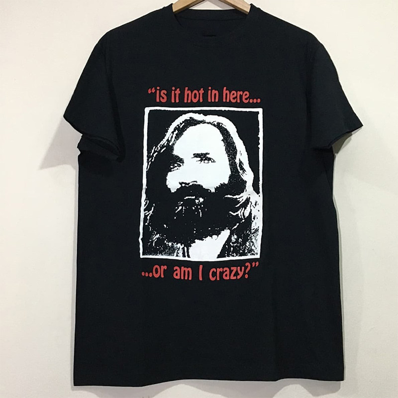 美式人像印花潮牌短袖T恤