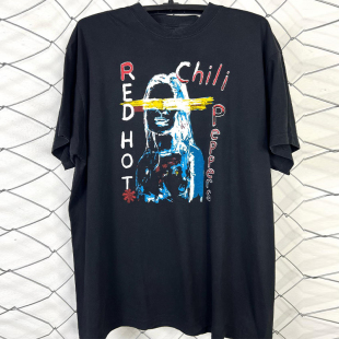 Peppers红辣椒摇滚乐队高街纯棉短袖 Chili 男女小领口T恤 Hot Red
