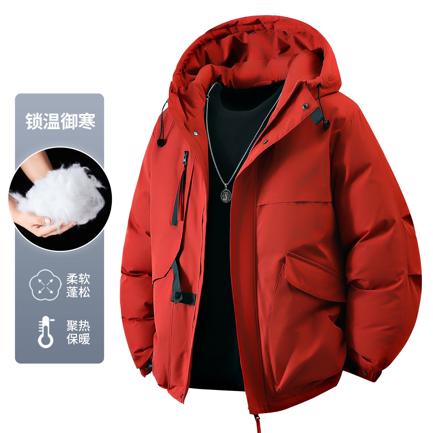 MY2575新款棉衣主推款情侣款潮牌防风保暖棉衣男加厚棉服户外冲锋