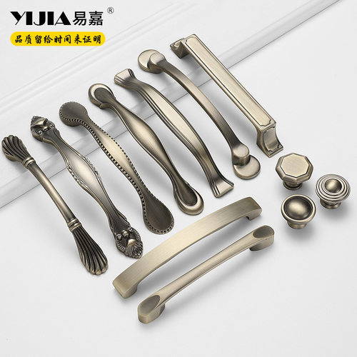 仿古中式青古铜拉手现代简约