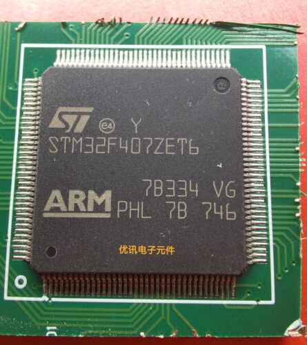 STM32F407ZET6 封装LQFP-144 单片机芯片 拆机剪板【询价为准】