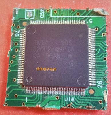 TMS320F2809PZA 封装LQFP100 拆机原装剪板现货