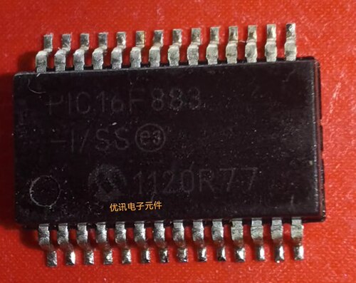 PIC16F883-I/SS 封装SSOP-28 原装拆机现货