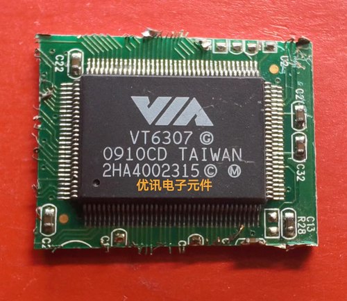 VT6307 封装QFP-128 拆机件原装剪板现货供应