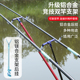 新款 后挂炮台铝合金防脱竿挂防滑架杆配件全金属鱼竿钓鱼支架通用