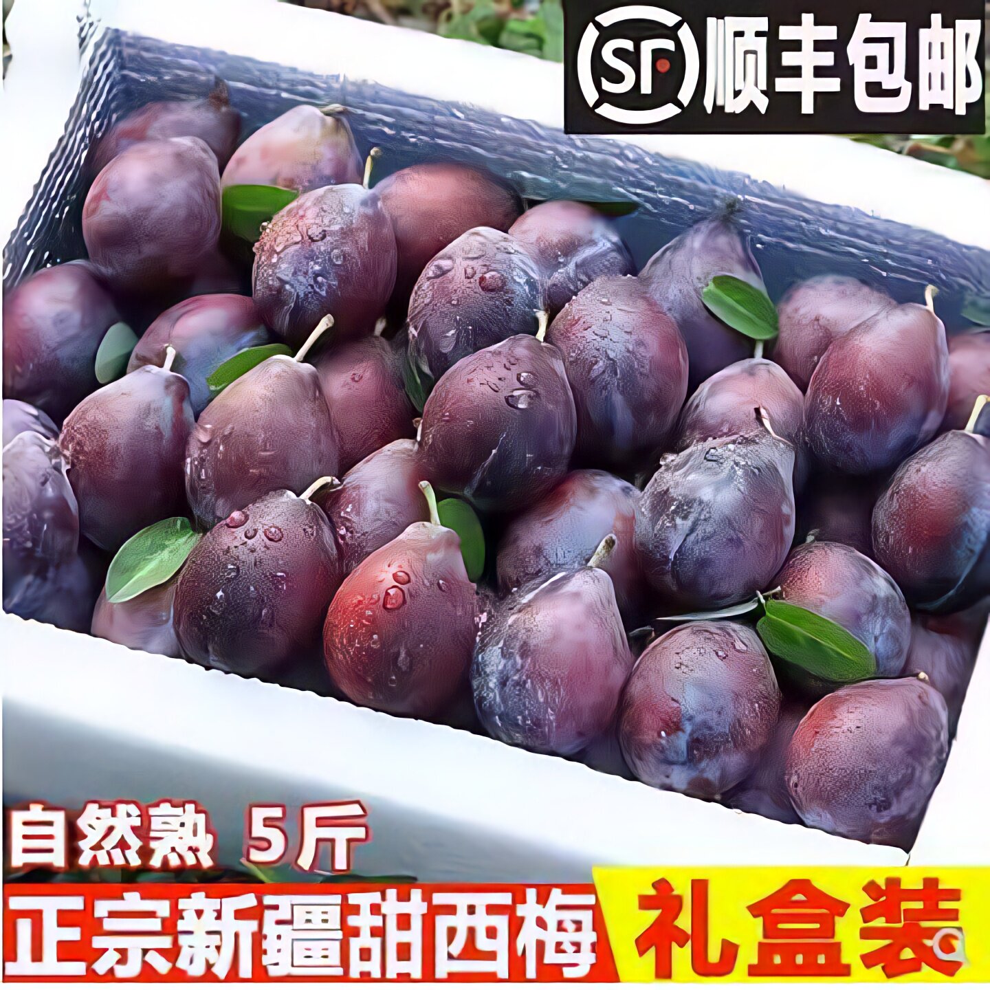 【顺丰包邮】正宗新疆西梅鲜果