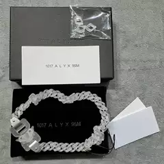 Gy Alyx Functional Style Acrylic Pvc Transparent Safety Buckle Clasp Bracelet Unisex Couple Chain Necklace Trendy