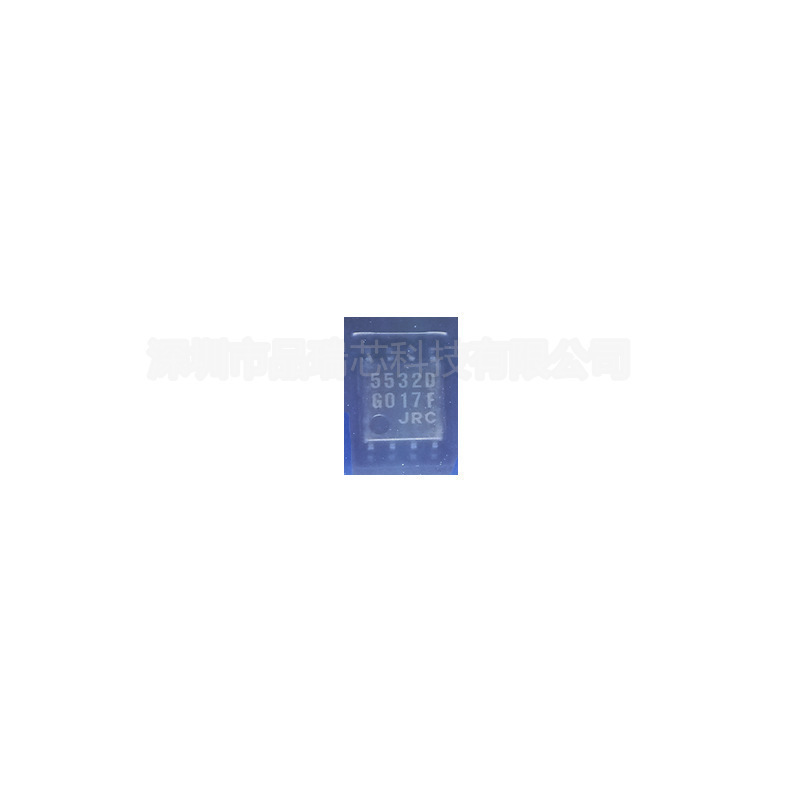 NJM5532MDTE1 DMP8 丝印5532D双路低噪声双极输入音频运算放大器