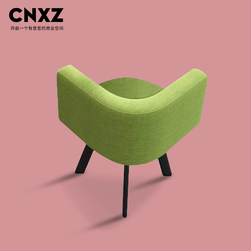 久坐舒服餐椅家用凳子靠背出租房商用休闲椅会议椅图书馆阅览室椅