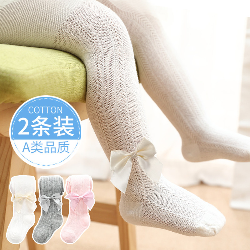 女童连裤袜夏季薄款儿童女宝宝打底裤春夏外穿舞蹈袜小孩防蚊丝袜