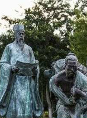 定制庄蹻屈平屈原靳宋玉雕塑廉颇