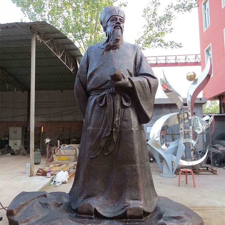 周武王姬诵周成王雕塑吕望姜尚太公望姜子牙姬旦周公伯禽雕像摆件