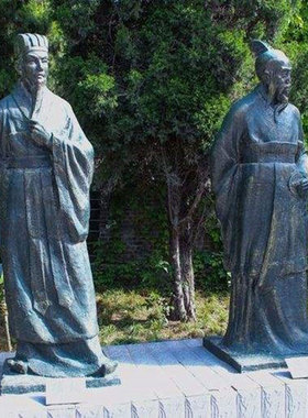 定制赵汝适彭义斌李全雕塑做杨妙