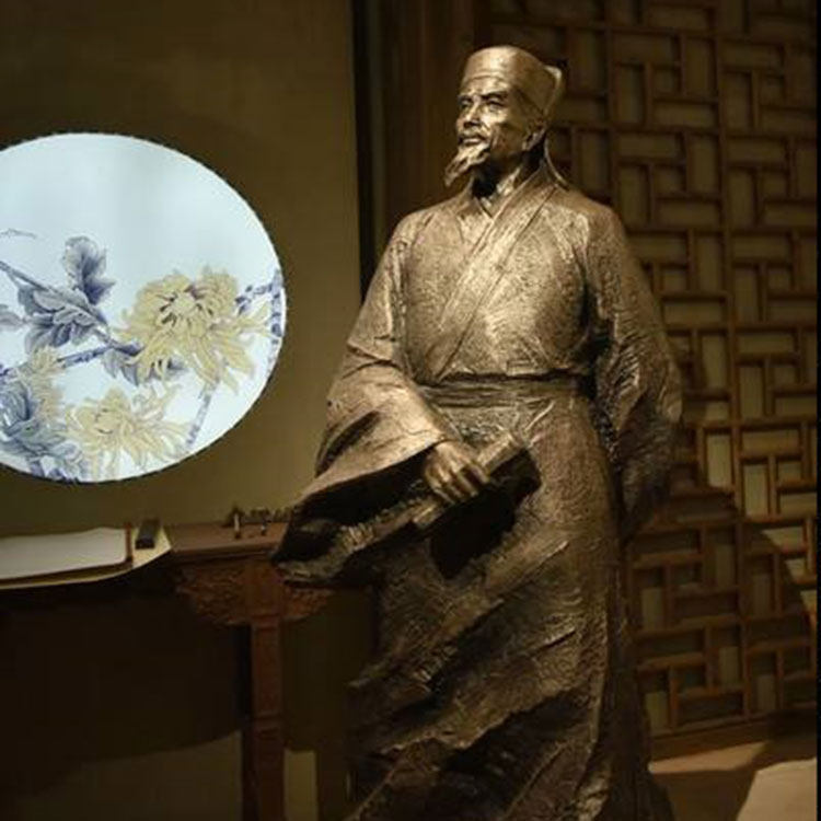定制金幼孜解缙朱能胡广郑和雕塑三保太监马欢侯显白英亦失哈雕像