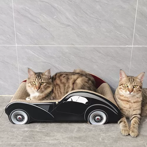 icle Спортивный автомобиль кошка царапина кошачья кошачья гофрированная спинка кошачья кошка диван против кара
