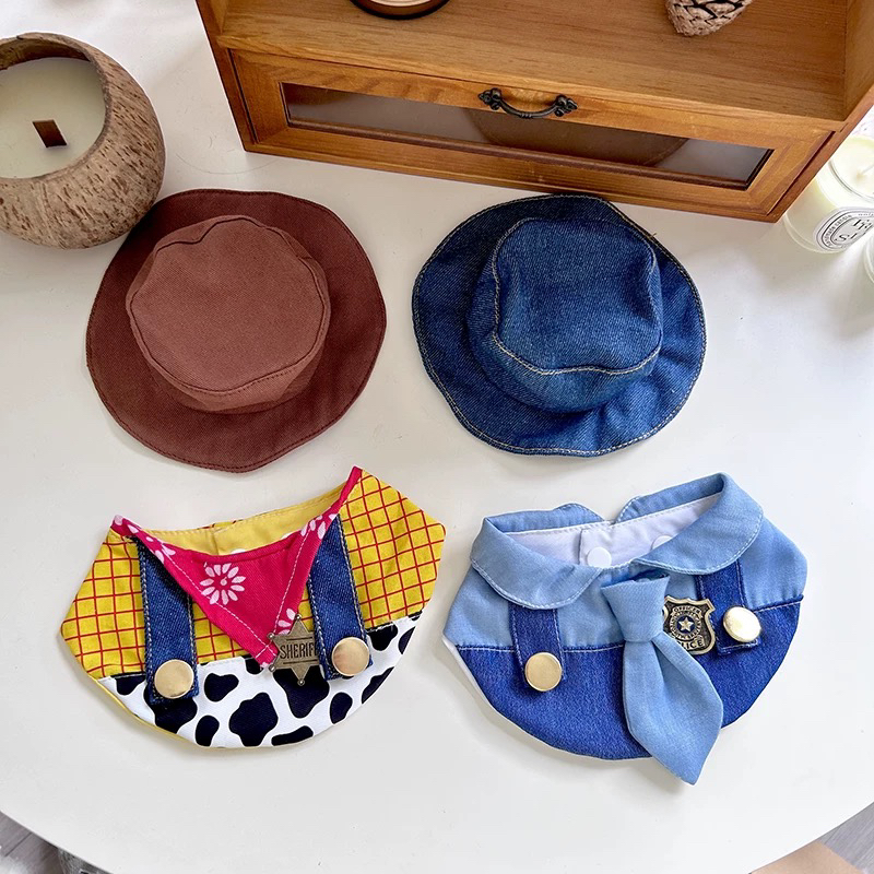 可愛卡通口水巾胡迪兔警官