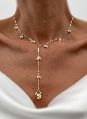 欧美跨境饰品液态水滴长款项饰