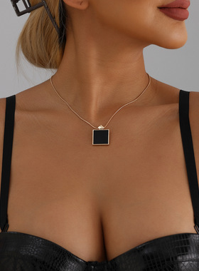 欧美跨境饰品ins个性时尚几何形