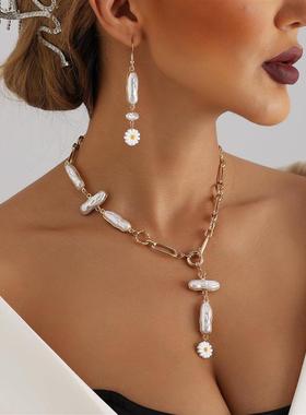 欧美跨境饰品百搭高级感异形