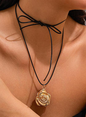 欧美跨境蝴蝶结金属ins不规则