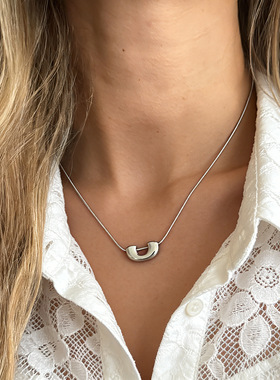 欧美跨境项饰女小众设计感冷淡风