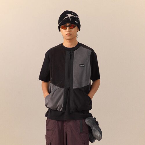 DAIKON山系户外奥绒拼接休闲马甲