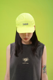 Lab.24ss户外防晒易收纳短檐软帽檐纯色骑行帽超轻徒步帽 DAIKON