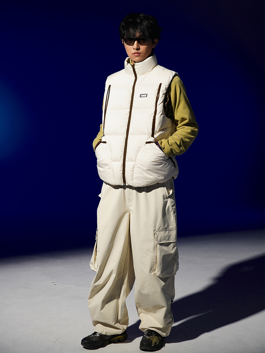 DAIKONLab.双面羽绒马甲