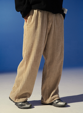 DAIKON Lab 23aw Cord Pants日系简约复古休闲灯芯绒直筒休闲长裤