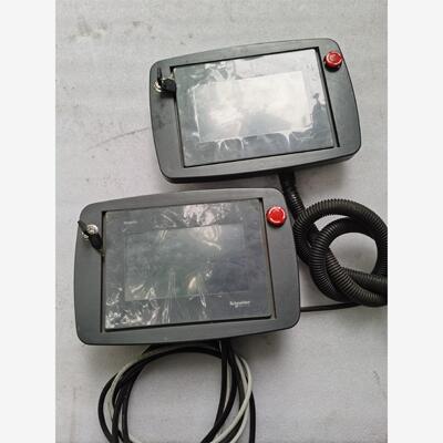 施耐德外接触摸屏带钥匙开关急停HMIGXU3512