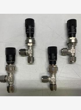 NUPRO直角针阀 1/4英尺卡套接头；TESCOM减压阀4