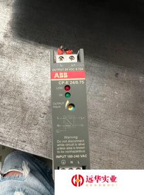 ABB开关电源CP-E 24/0.75 1svr4270