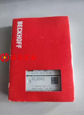 BECKHOFF倍福 KL3042 KL3052 新