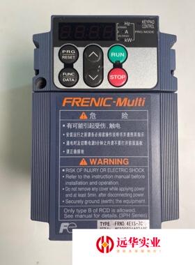 富士220v1.1KW变频器FRNO4E1S-7C