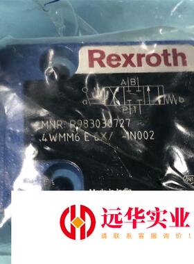 力士乐手动换向阀 R983030727 4WMM6 R 6X/-IN002