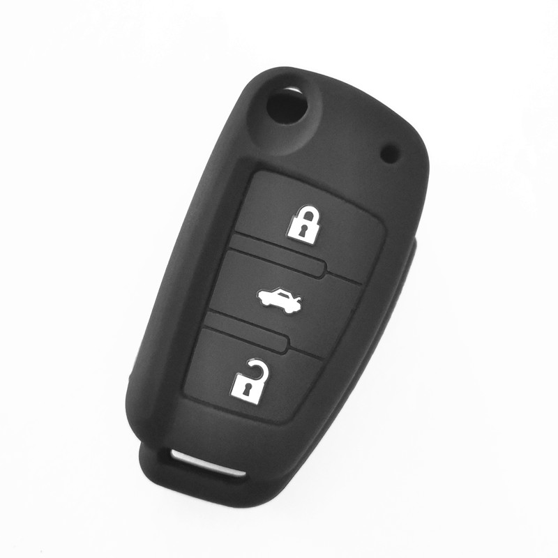 专用于奥迪车钥匙套Q2L A6 A4L Q5 Q7 S3 TT R8 A1硅胶保护包男女