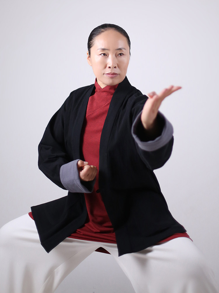 马蕾太极新款中式休闲禅修上衣男女同款中式外褂上衣