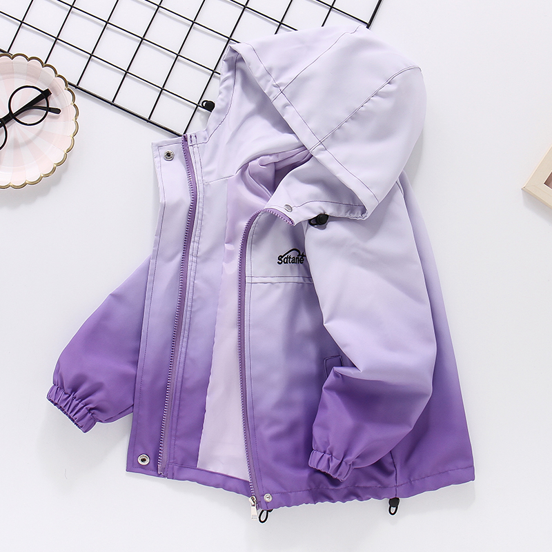 女童冲锋衣外套2025新款