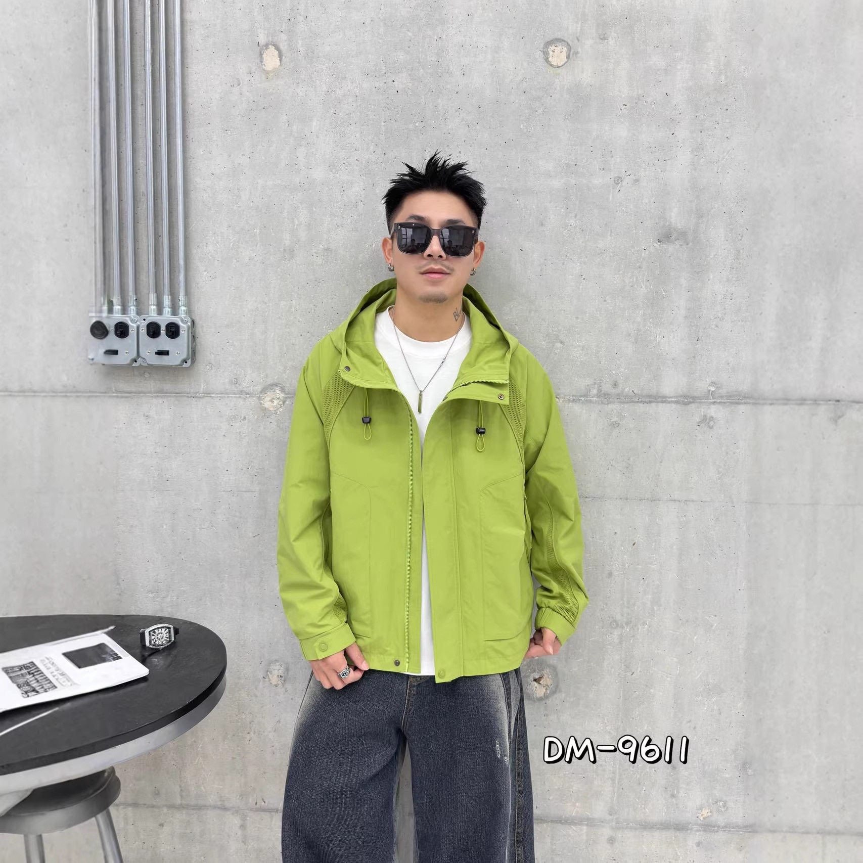 扶光美式休闲户外外套男春秋季潮牌男士工装连帽夹克2026新款痞帅