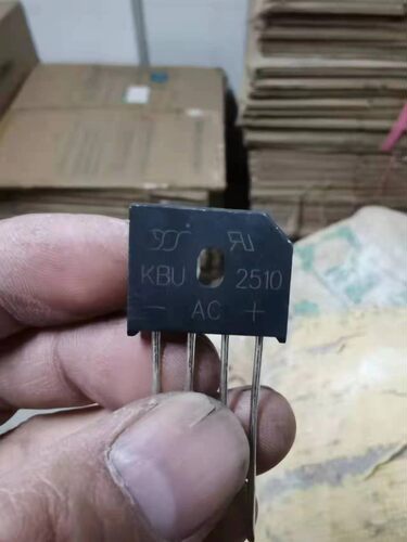 全新整流桥 KBU2510 25A1000V 4脚 整流桥堆 圆脚扁桥