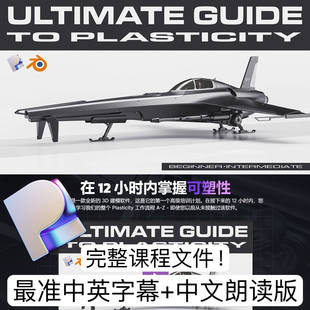 Blender BROS The ULTIMATE Guide to Plasticity (BASIC)