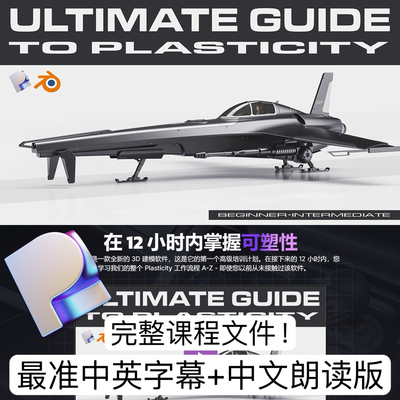 Blender BROS The ULTIMATE Guide to Plasticity (BASIC)