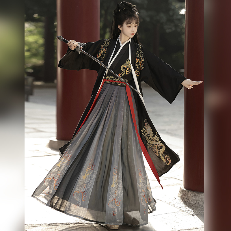 古装汉服女中国风齐腰襦裙宋制