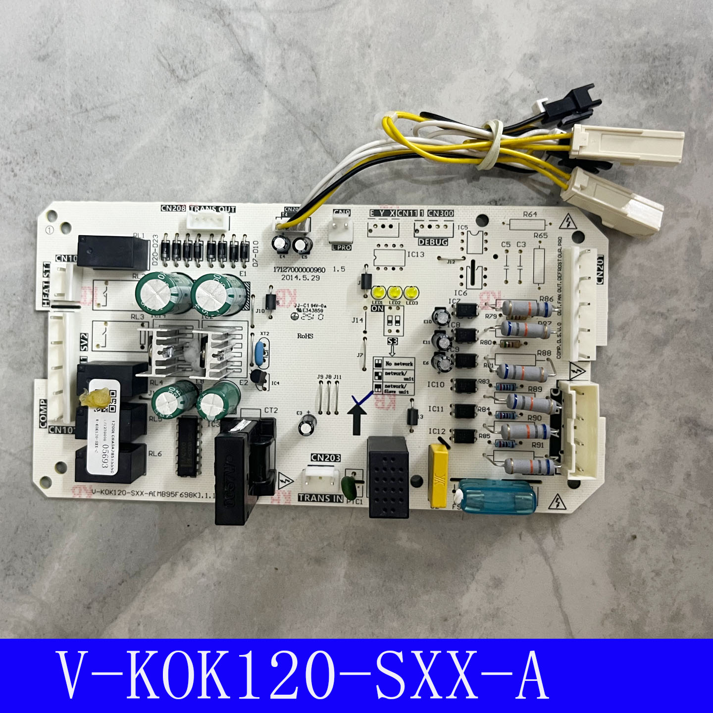 全新美的空调5匹风管机外主板KFR-120W/S-590电脑板 140W/590T2