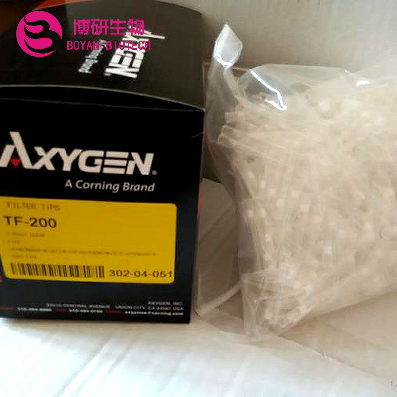 TF-200 Axygen 200ul透明滤芯吸头 1000支/包 10包/箱 实验耗材