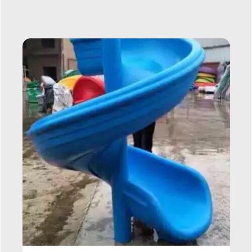 儿童小单双S螺旋转拼接透明圆桶幼儿园户外塑料滑梯配件