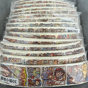 【送中考真题卷】小麻薯胶带分装体验条可爱手帐素材贴纸随心选
